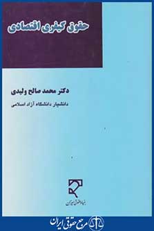 کتاب حقوق کیفری اقتصادی