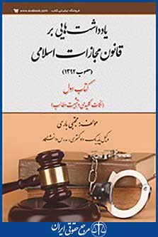 یادداشت هایی بر مجازات اسلامی