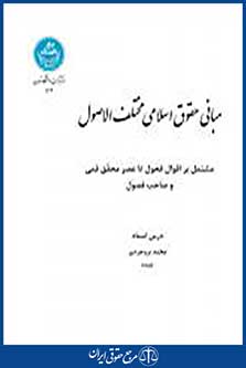 مبانی حقوق اسلامی مختلف الاصول